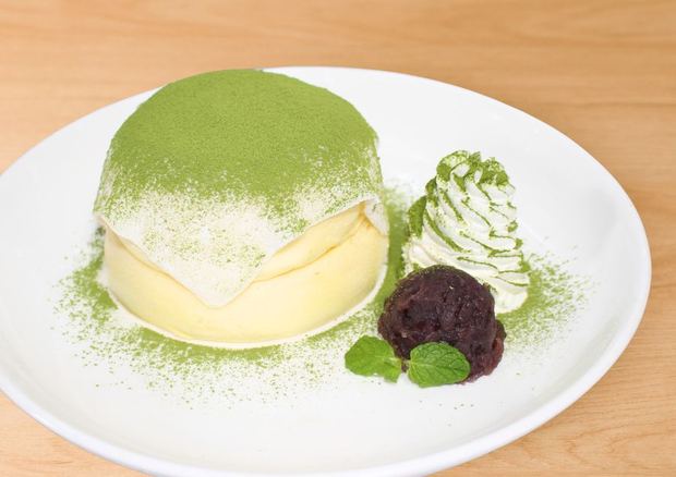 北堀江店限定の抹茶パンケーキ